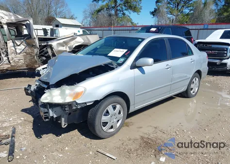2006 Toyota Corolla Le z USA, uszkodzony, nr VIN 2T1BR32E96C603424